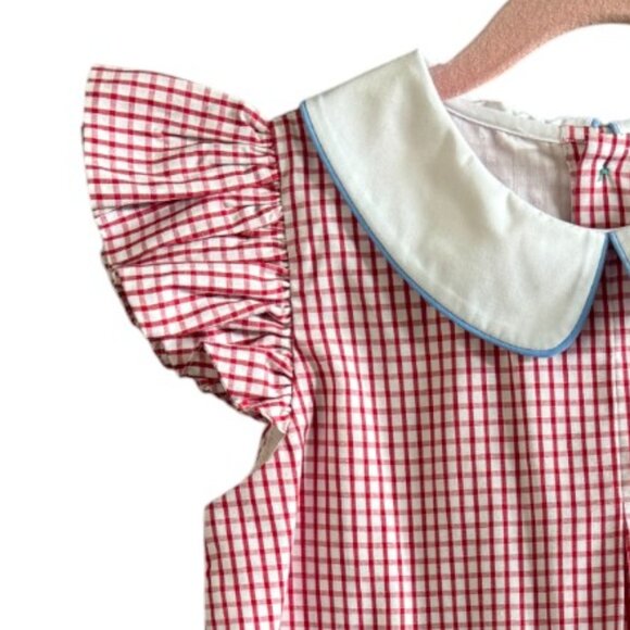 NWOT The Proper Peony Back to School Dress Girls Size 6 Gingham Outing Picnic - Picture 5 of 6